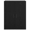 Veggskap Svart eik 69.5 x 34 x 90 cm Konstruert tre