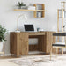 Skrivebord artisan eik Konstruert tre 140 x 50 x 75 cm