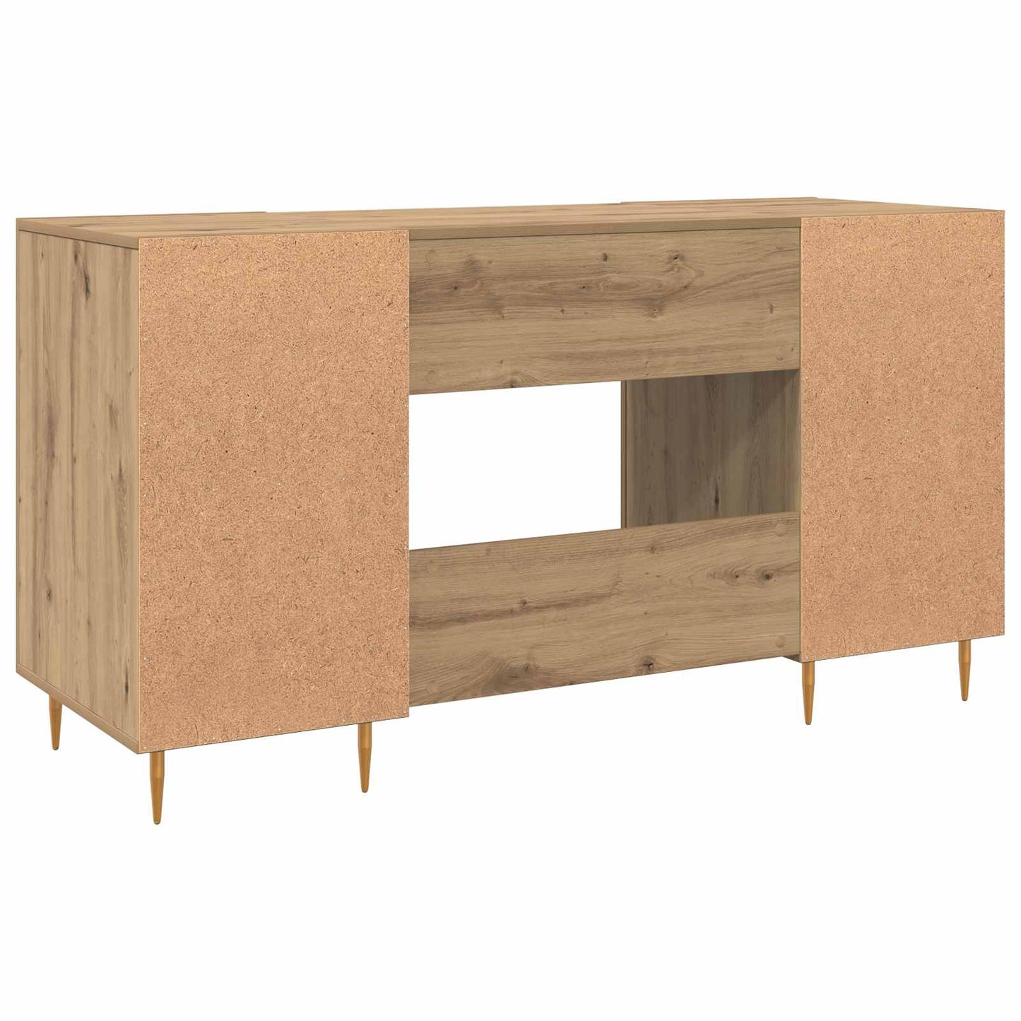 Skrivebord artisan eik Konstruert tre 140 x 50 x 75 cm