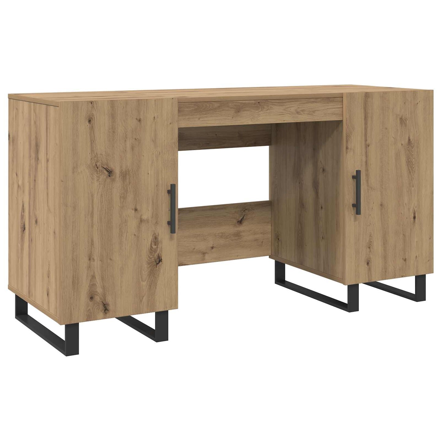 Skrivebord artisan eik Konstruert tre 140 x 50 x 75 cm