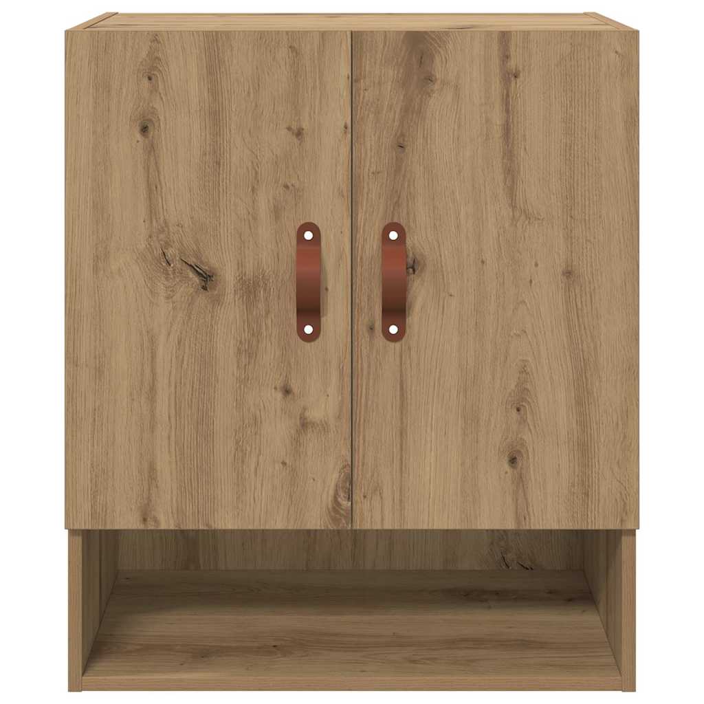 Veggskap 60 x 31 x 70 cm Konstruert tre artisan eik