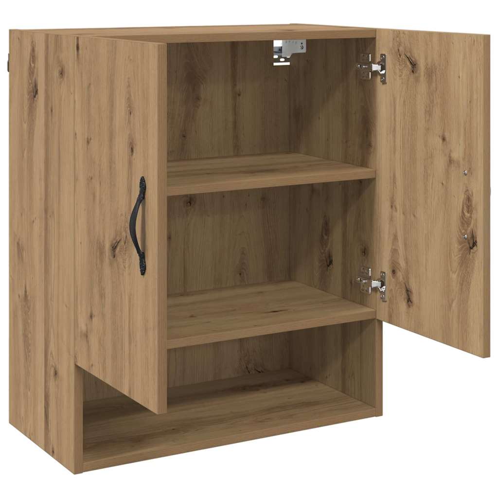 Vegghengt skap 60 x 31 x 70 cm Konstruert tre Artisan Eik