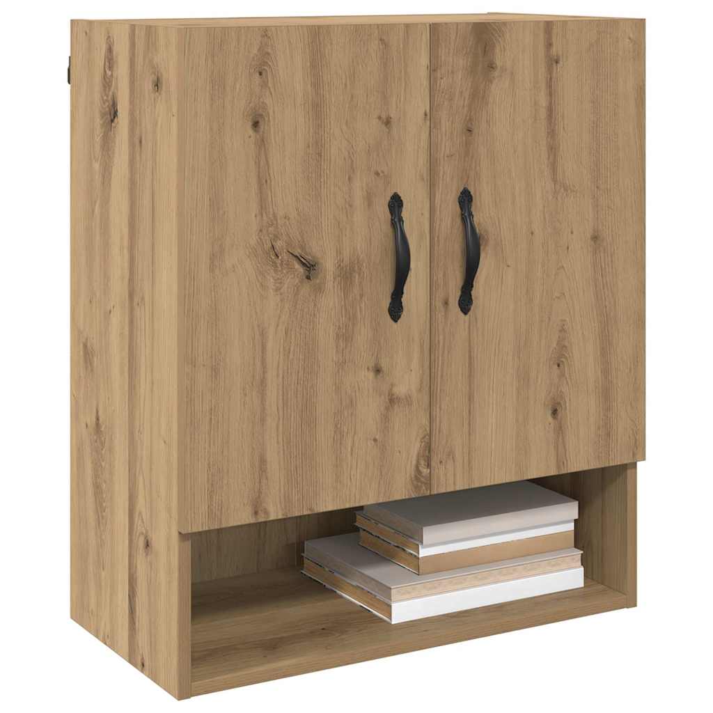 Vegghengt skap 60 x 31 x 70 cm Konstruert tre Artisan Eik