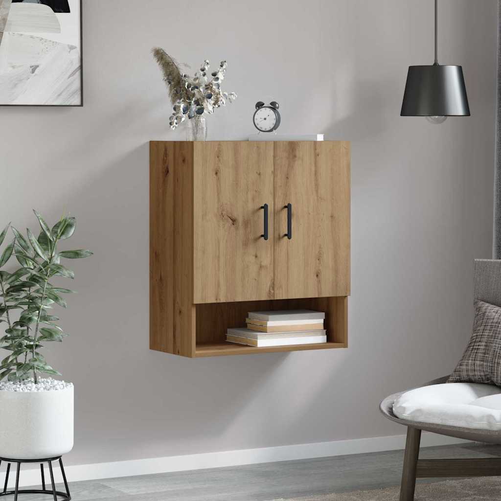 Vegghengt skap Artisan Eik 60 x 31 x 70 cm Konstruert tre