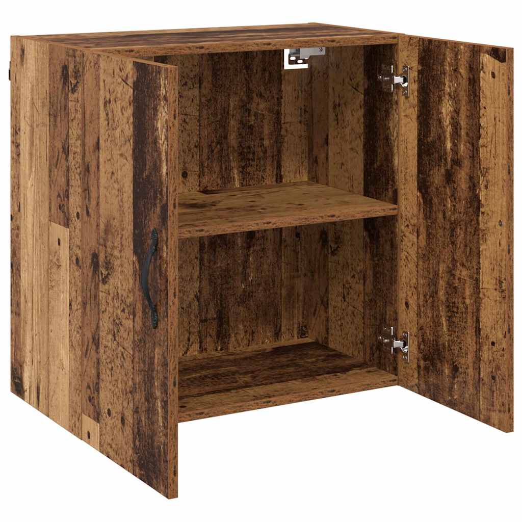 Veggskap Veggmontert Gammelt tre 60 x 31 x 60 cm Konstruert tre