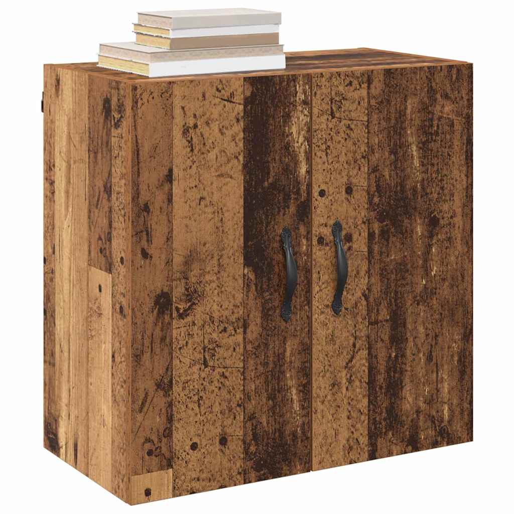 Veggskap Veggmontert Gammelt tre 60 x 31 x 60 cm Konstruert tre