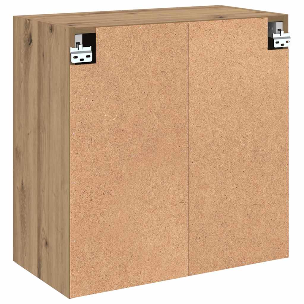 Vegghengt skap Artisan Eik 60 x 31 x 60 cm Konstruert tre