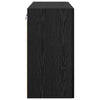 Veggskap Veggmontert Svart eik 60 x 31 x 60 cm Konstruert tre