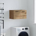 Vegghengt skap Artisan Eik 60 x 36,5 x 35 cm Konstruert tre