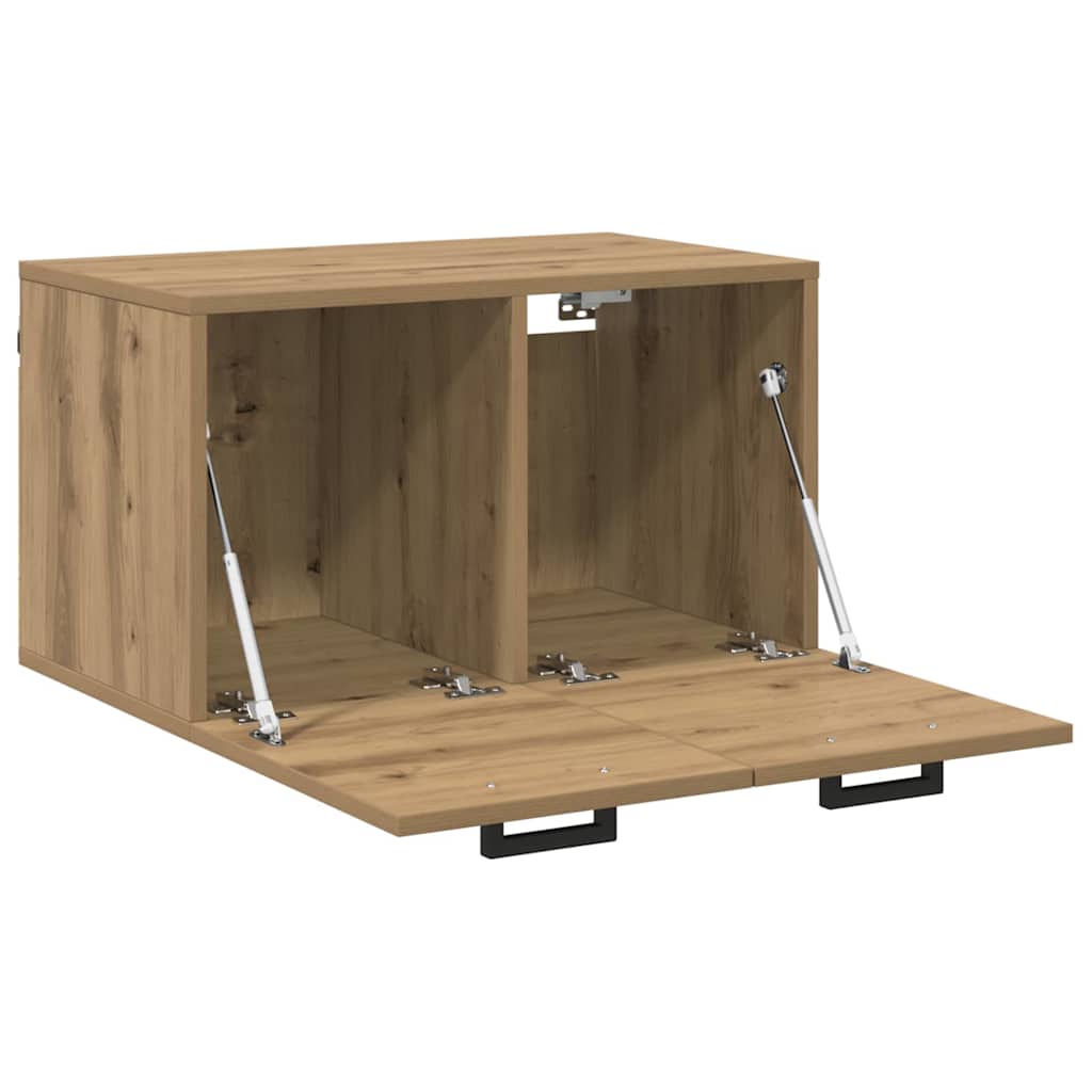 Vegghengt skap Artisan Eik 60 x 36,5 x 35 cm Konstruert tre