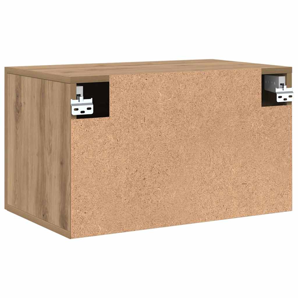 Vegghengt skap Artisan Eik 60 x 36,5 x 35 cm Konstruert tre