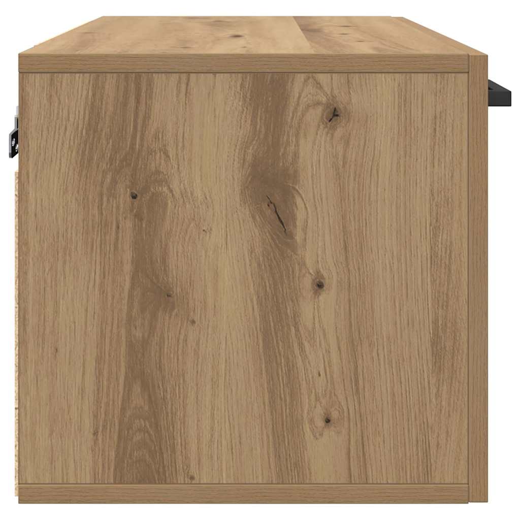 Vegghengt skap Artisan Eik 60 x 36,5 x 35 cm Konstruert tre