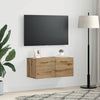 Veggskap artisan eik 80 x 36.5 x 35 cm Konstruert tre