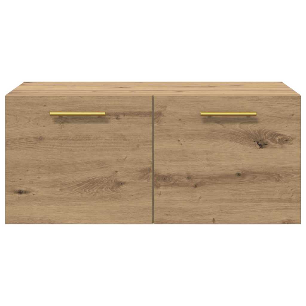 Veggskap artisan eik 80 x 36.5 x 35 cm Konstruert tre