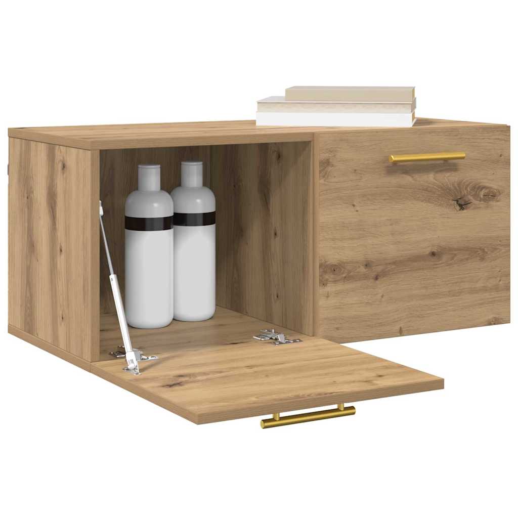 Veggskap artisan eik 80 x 36.5 x 35 cm Konstruert tre