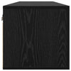 Veggskap Svart eik 100 x 36.5 x 35 cm Konstruert tre