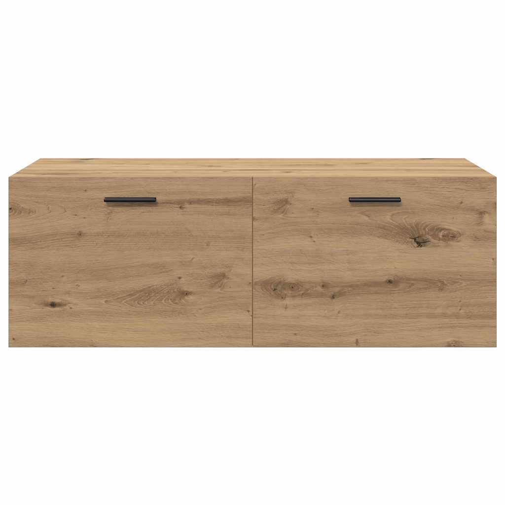 Vegghengt skap 100 x 36,5 x 35 cm Konstruert tre Artisan Eik