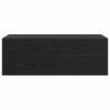 Veggskap Svart eik 100 x 36.5 x 35 cm Konstruert tre