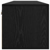 Veggskap Svart eik 100 x 36.5 x 35 cm Konstruert tre