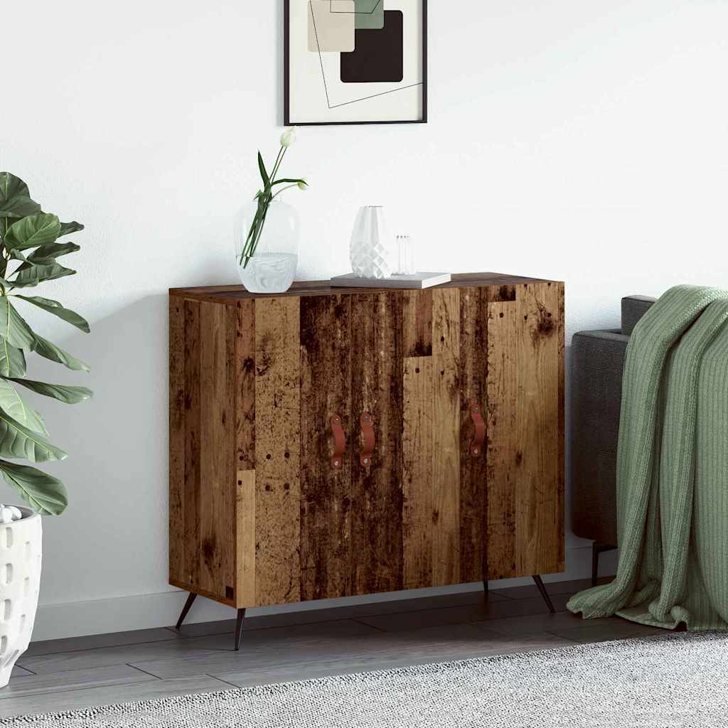 Serviesskap Gammelt tre 89,5 x 34 x 80 cm Konstruert tre