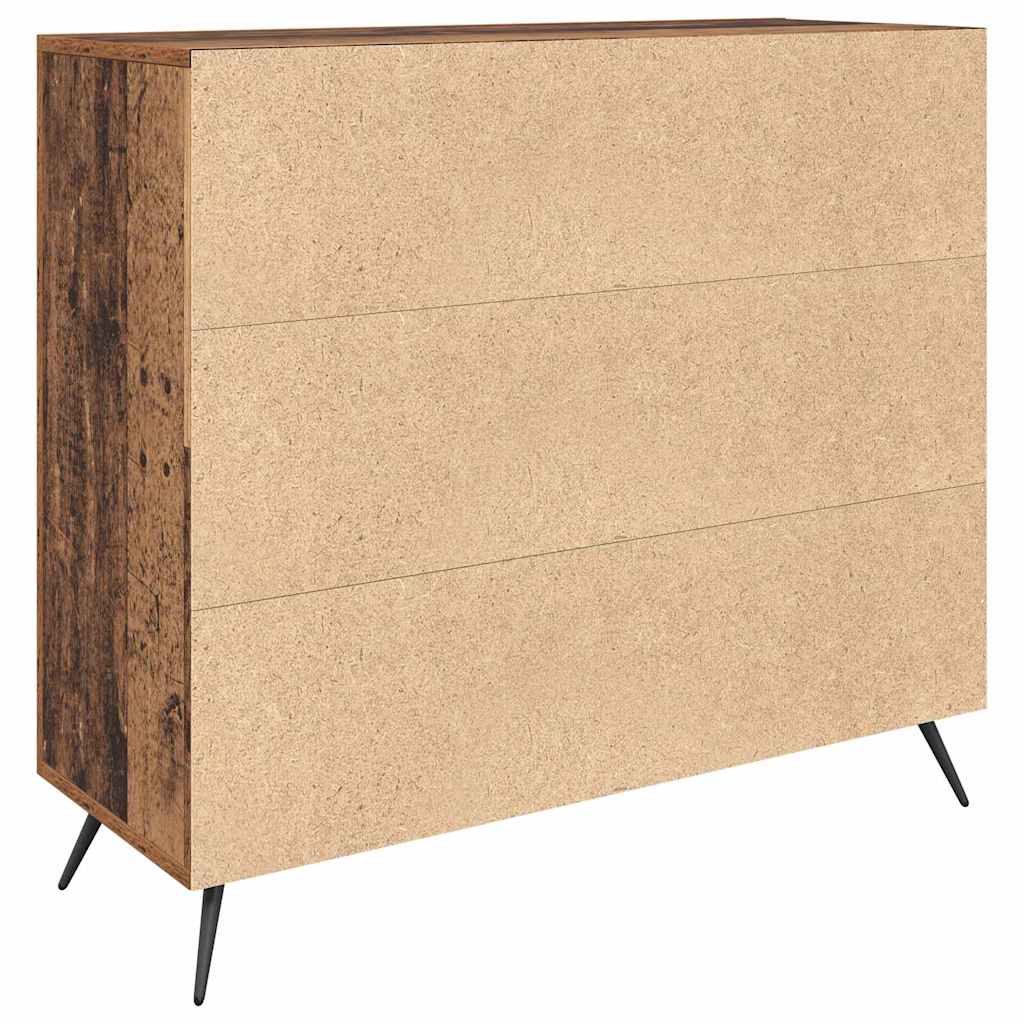 Serviesskap Gammelt tre 89,5 x 34 x 80 cm Konstruert tre