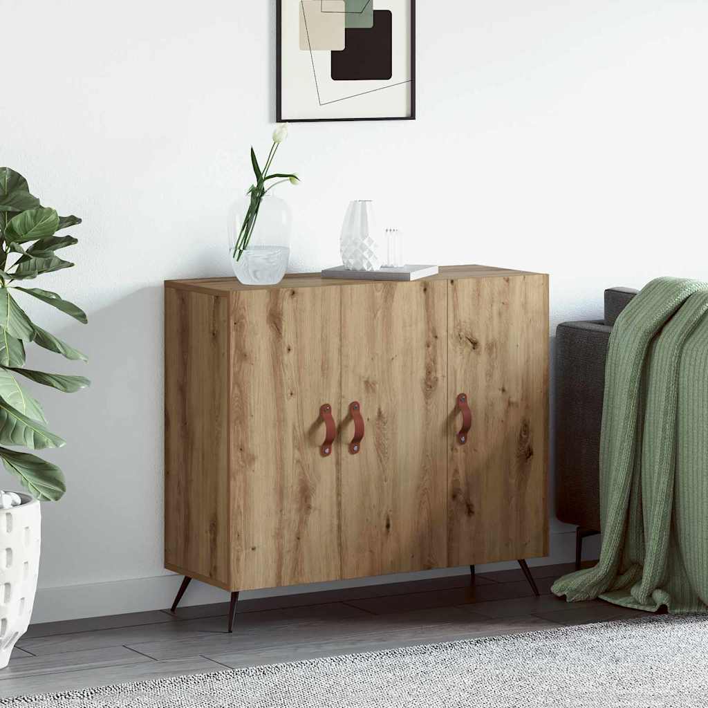 Serviesskap Artisan Eik 89,5 x 34 x 80 cm Konstruert tre