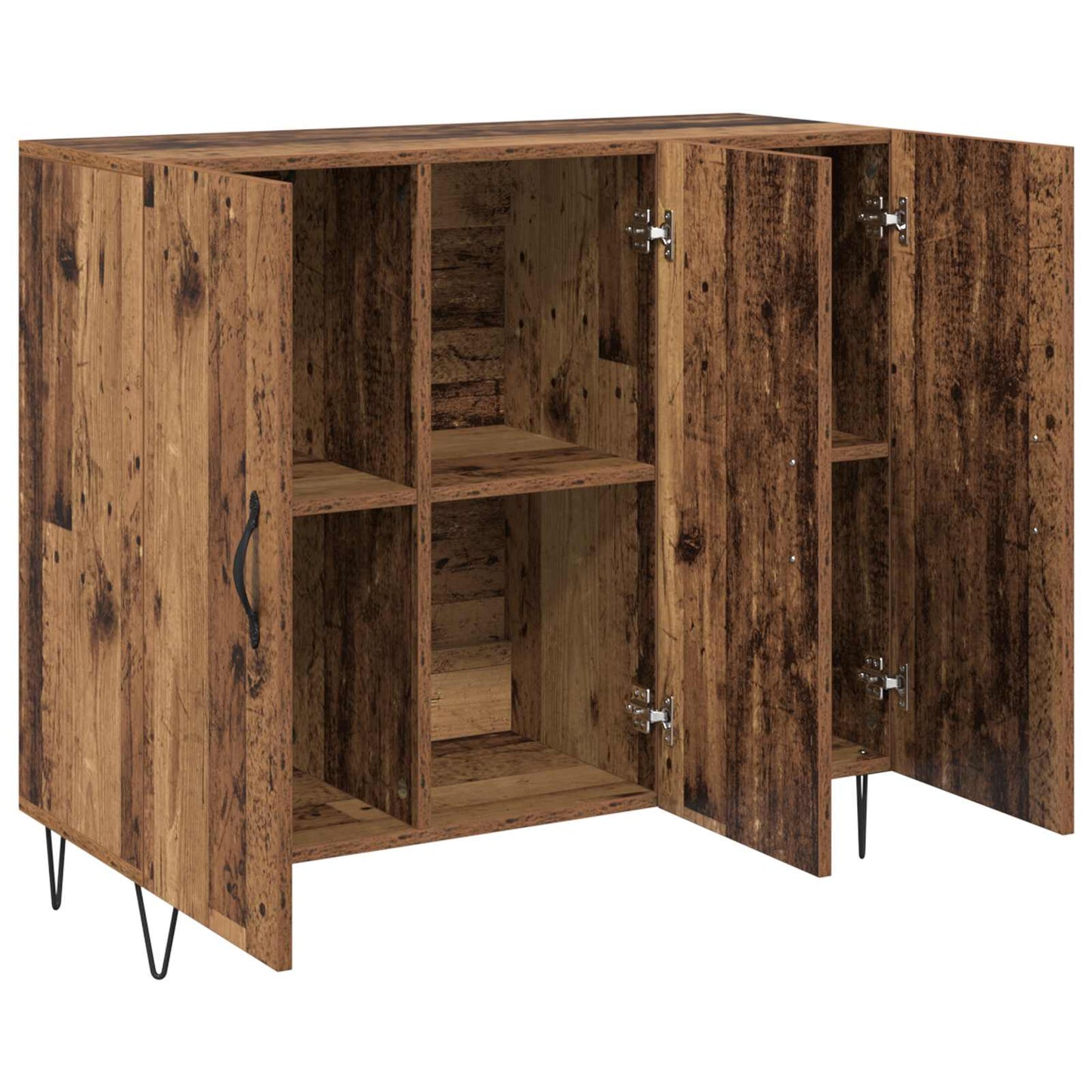 Serviesskap Gammelt tre 90 x 32,5 x 80 cm Konstruert tre