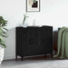 Serviesskap Svart Eik 90 x 34 x 80 cm Konstruert tre