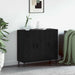 Serviesskap Svart Eik 90 x 34 x 80 cm Konstruert tre