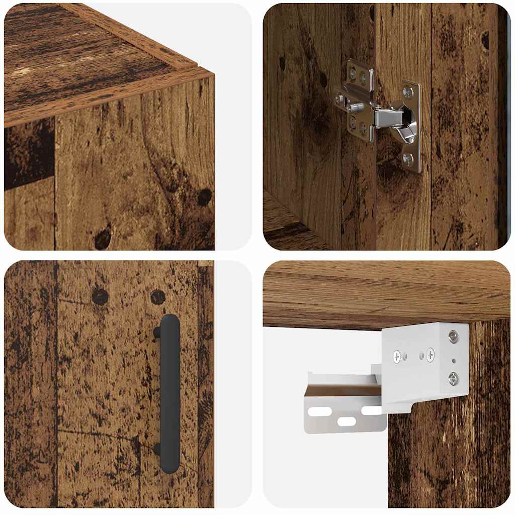Serviesskap Gammelt tre 69,5 x 34 x 90 cm Konstruert tre