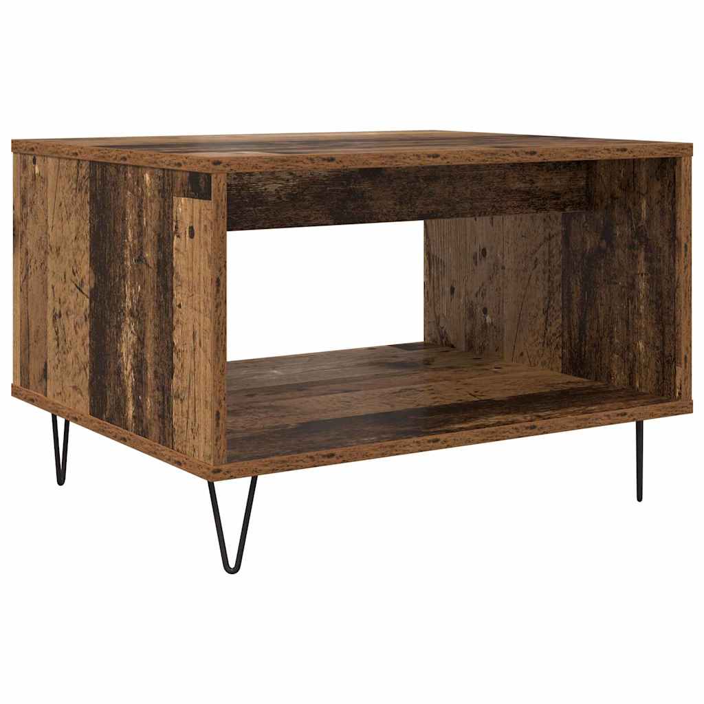 Kaffebord Gammelt tre 60 x 50 x 40 cm Konstruert tre
