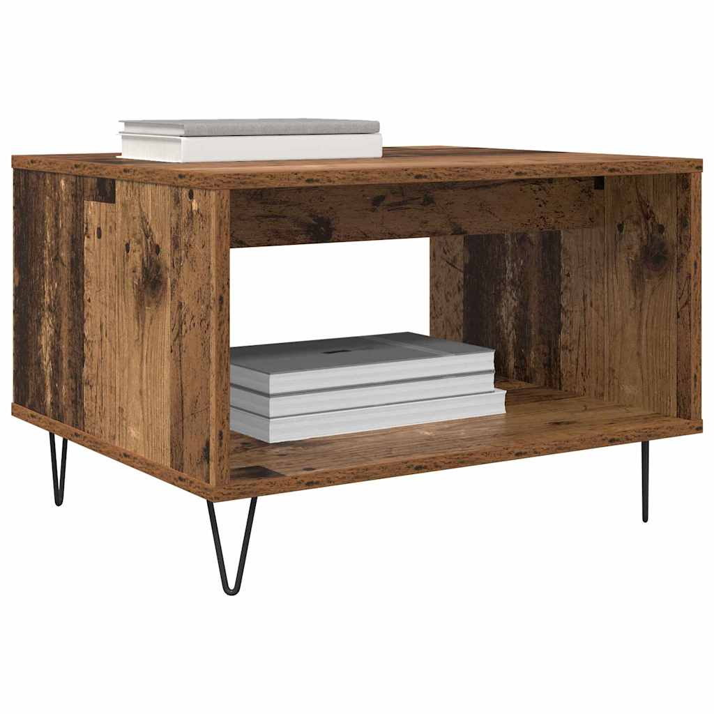 Kaffebord Gammelt tre 60 x 50 x 40 cm Konstruert tre