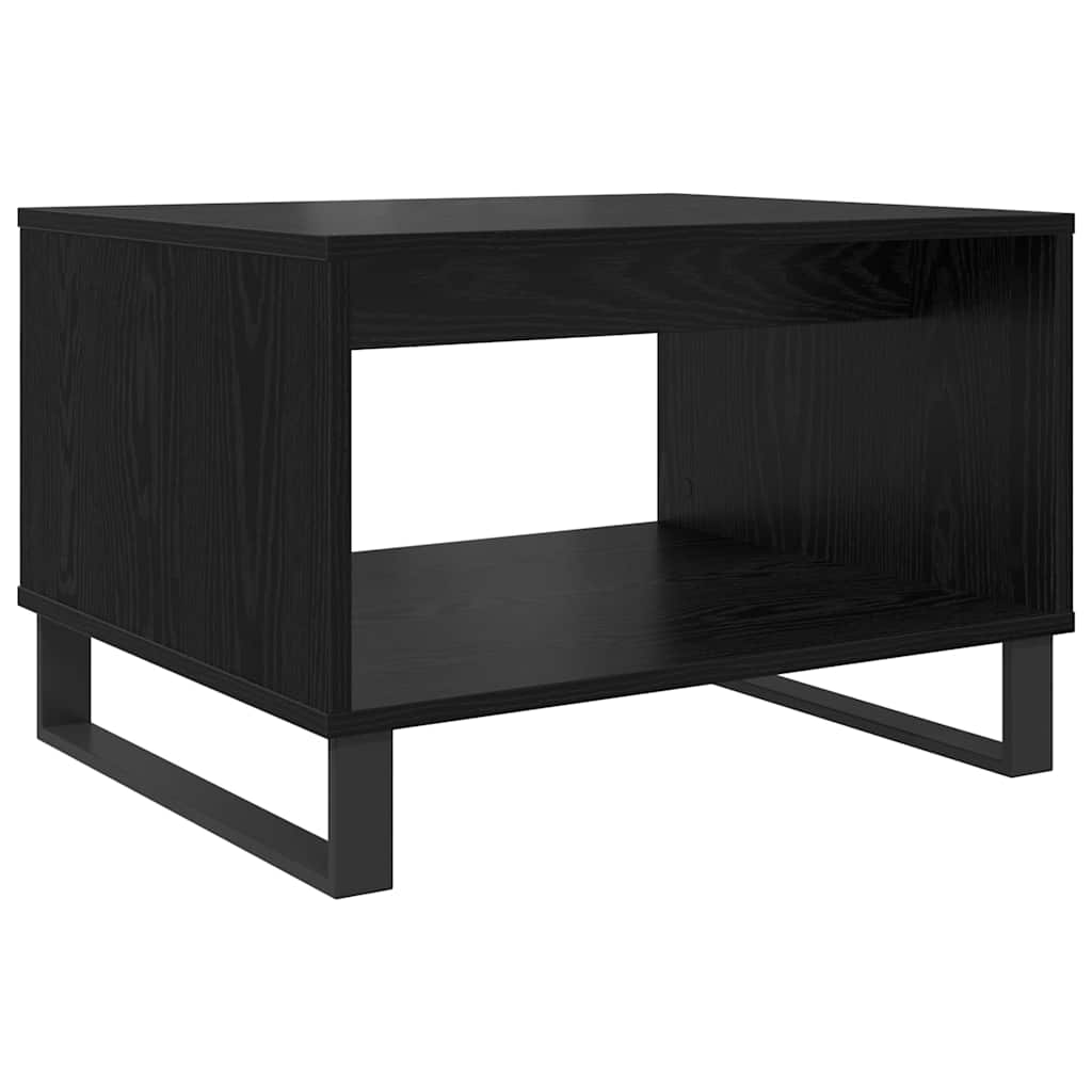 Kaffebord Svart eik 60 x 50 x 40 cm Konstruert tre