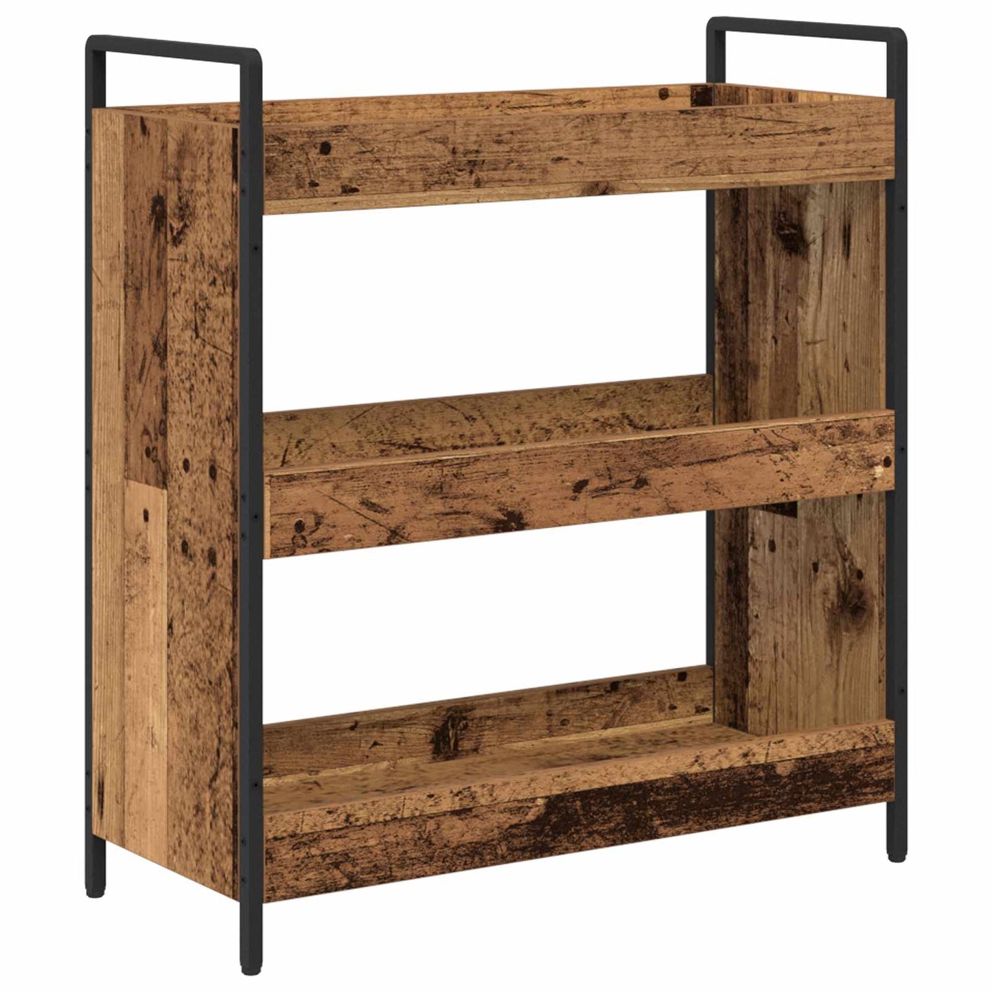 Kjøkkenvogn Gammelt tre 70 x 30 x 82 cm Konstruert tre
