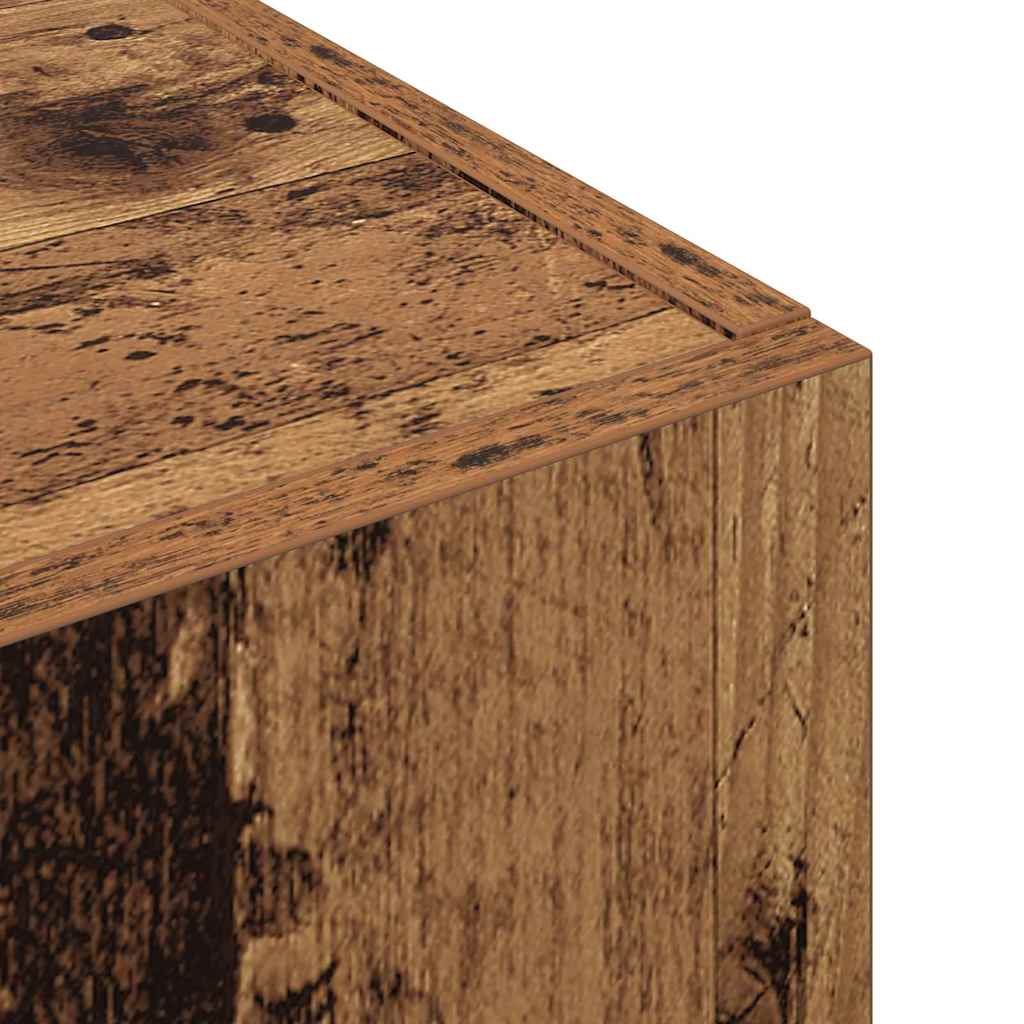 Kontorskap Gammelt tre 60 x 32 x 115 cm Konstruert tre