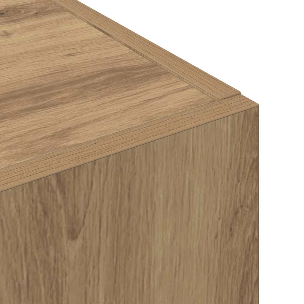Kontorskap med dør Gammelt tre 60 x 32 x 115 cm Konstruert tre vidaXL