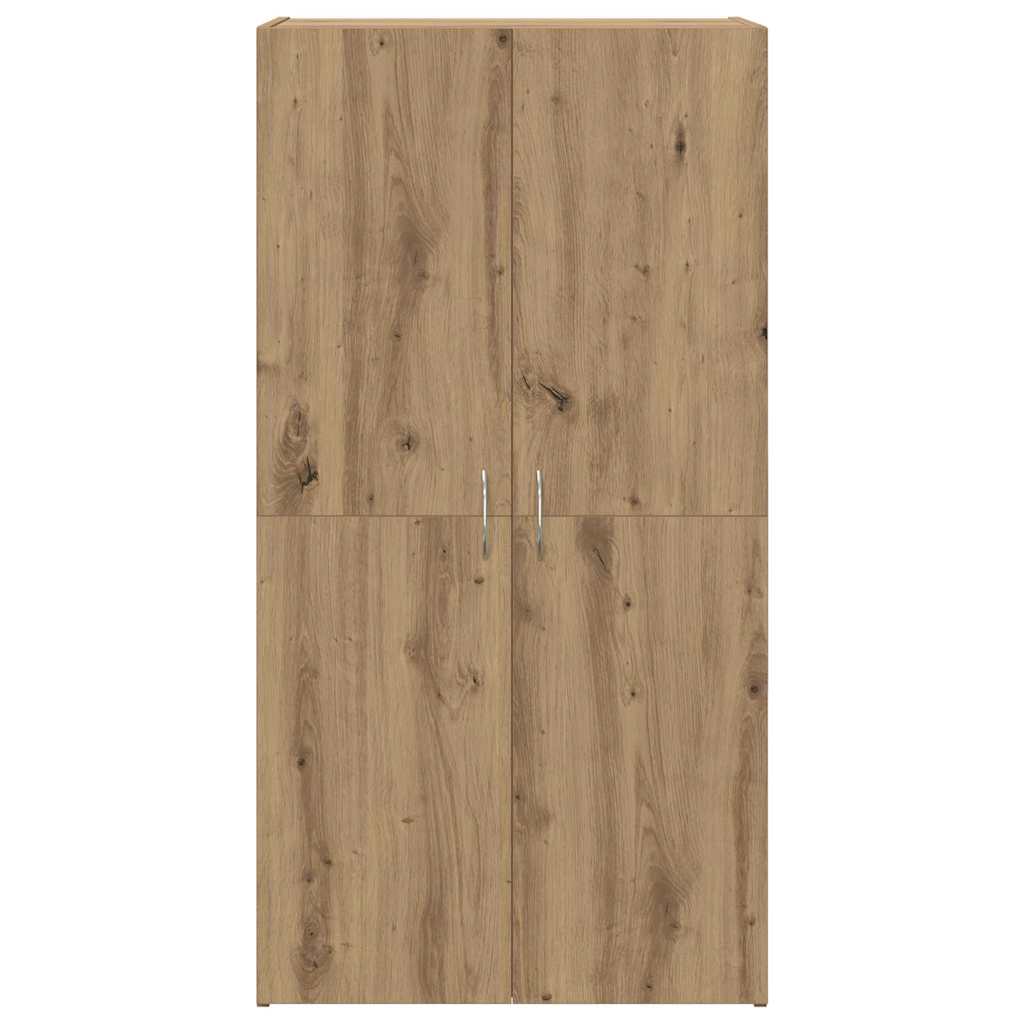 Kontorskap med dør Gammelt tre 60 x 32 x 115 cm Konstruert tre vidaXL