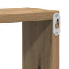 Veggboks med hylle artisan eik 96 x 12 x 64 cm Konstruert tre