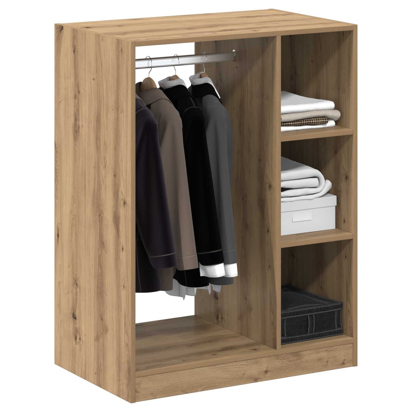 Garderobeskap Artisan Eik 77 x 48 x 102 cm