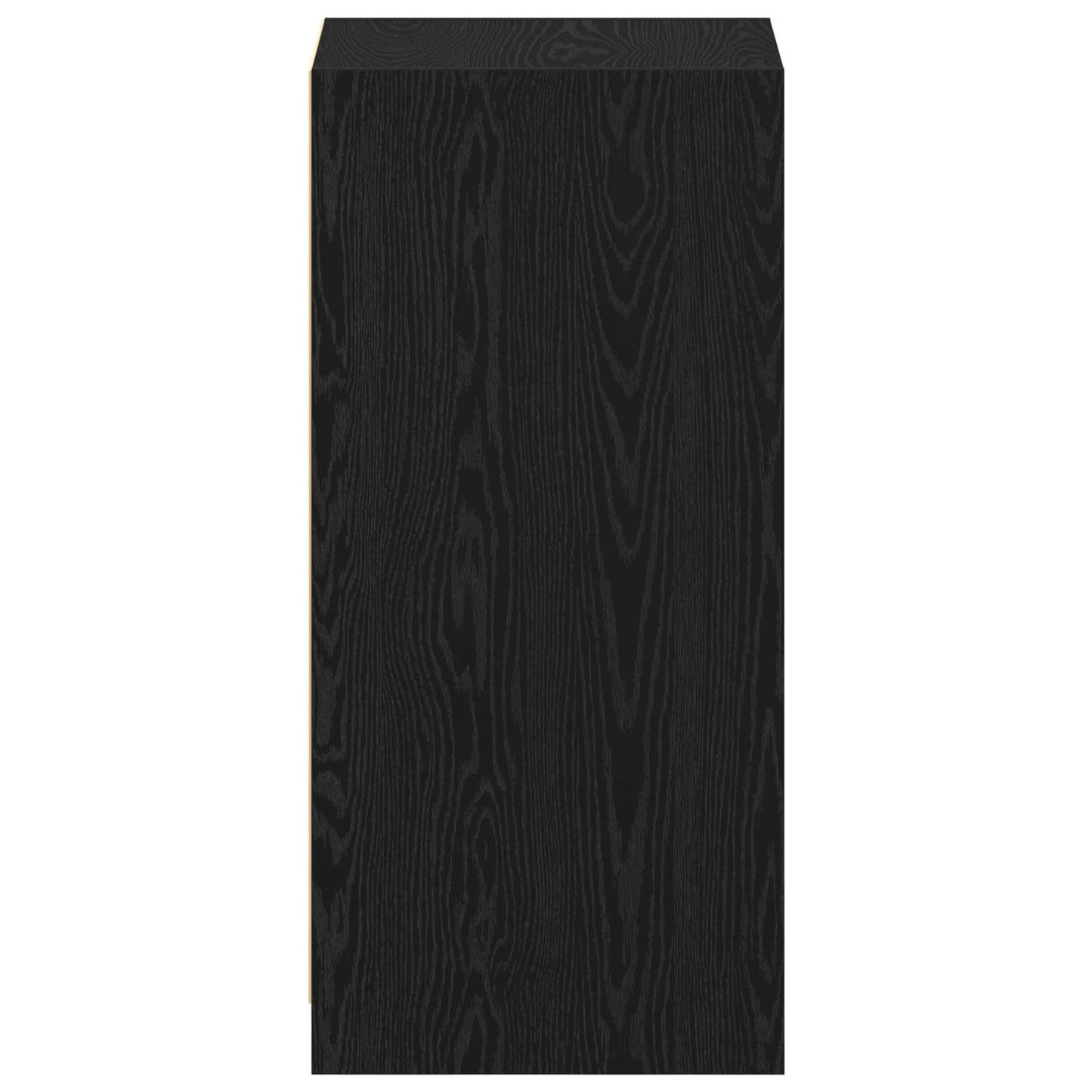 Garderobeskap med hylle med lagring Svart Eik 41 x 48 x 102 cm