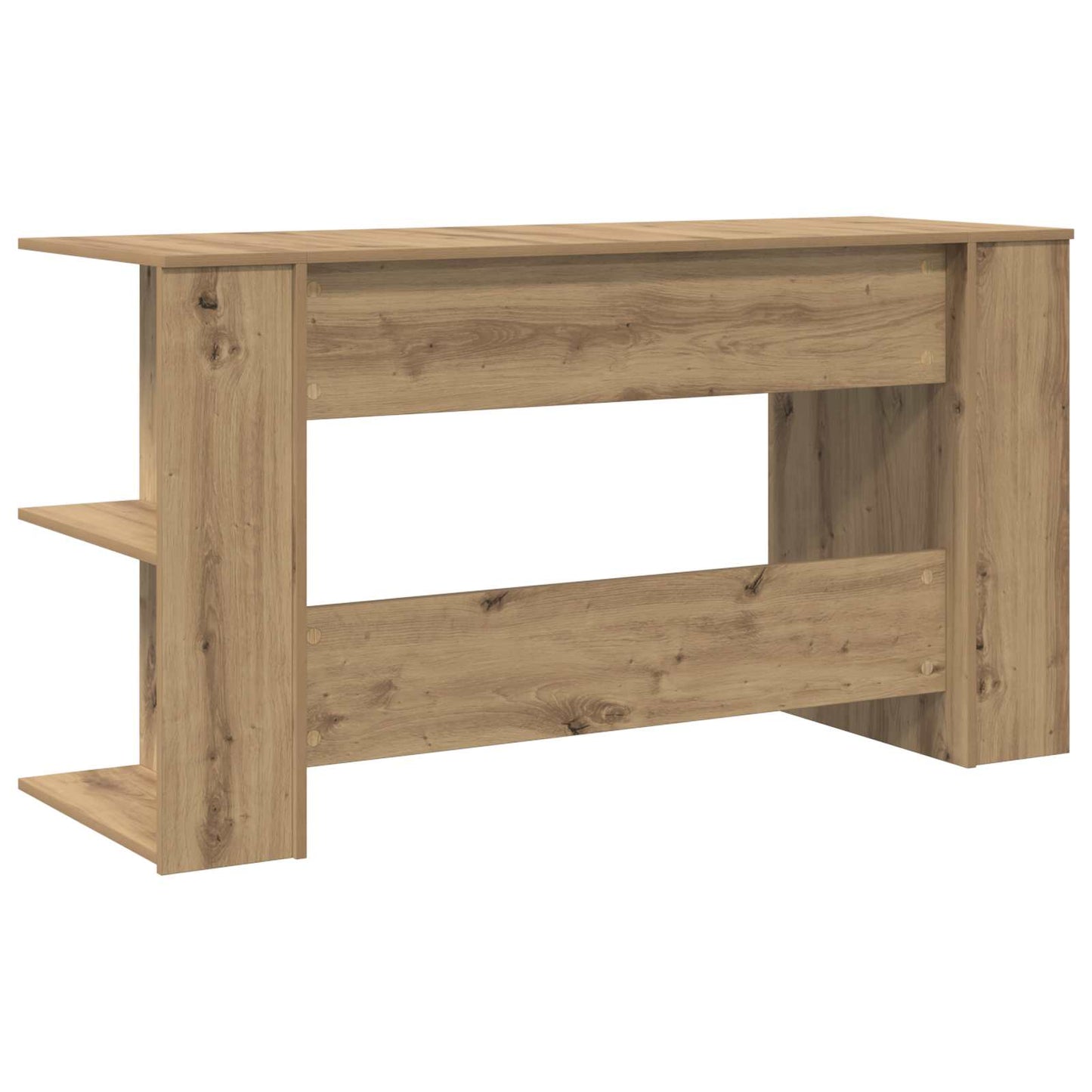Skrivebord artisan eik Konstruert tre 140 x 50 x 75 cm