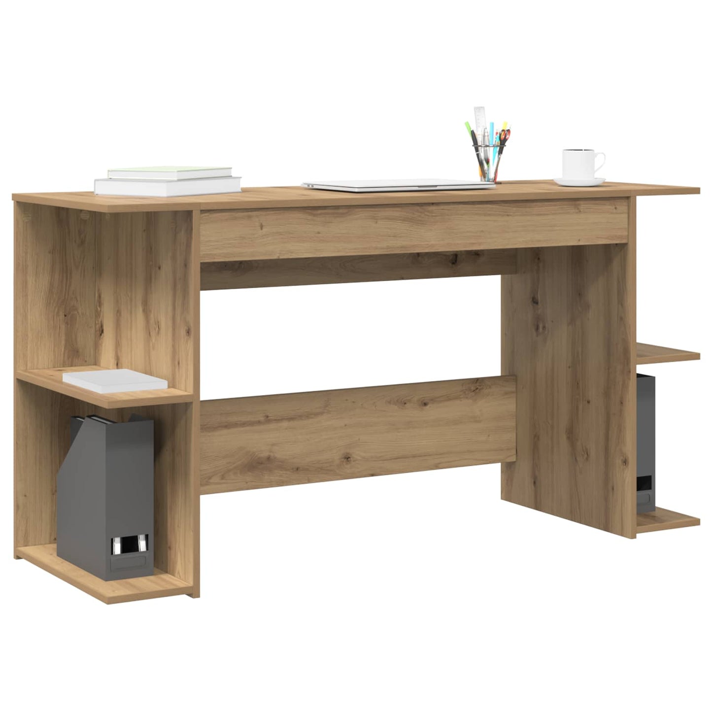 Skrivebord artisan eik Konstruert tre 140 x 50 x 75 cm