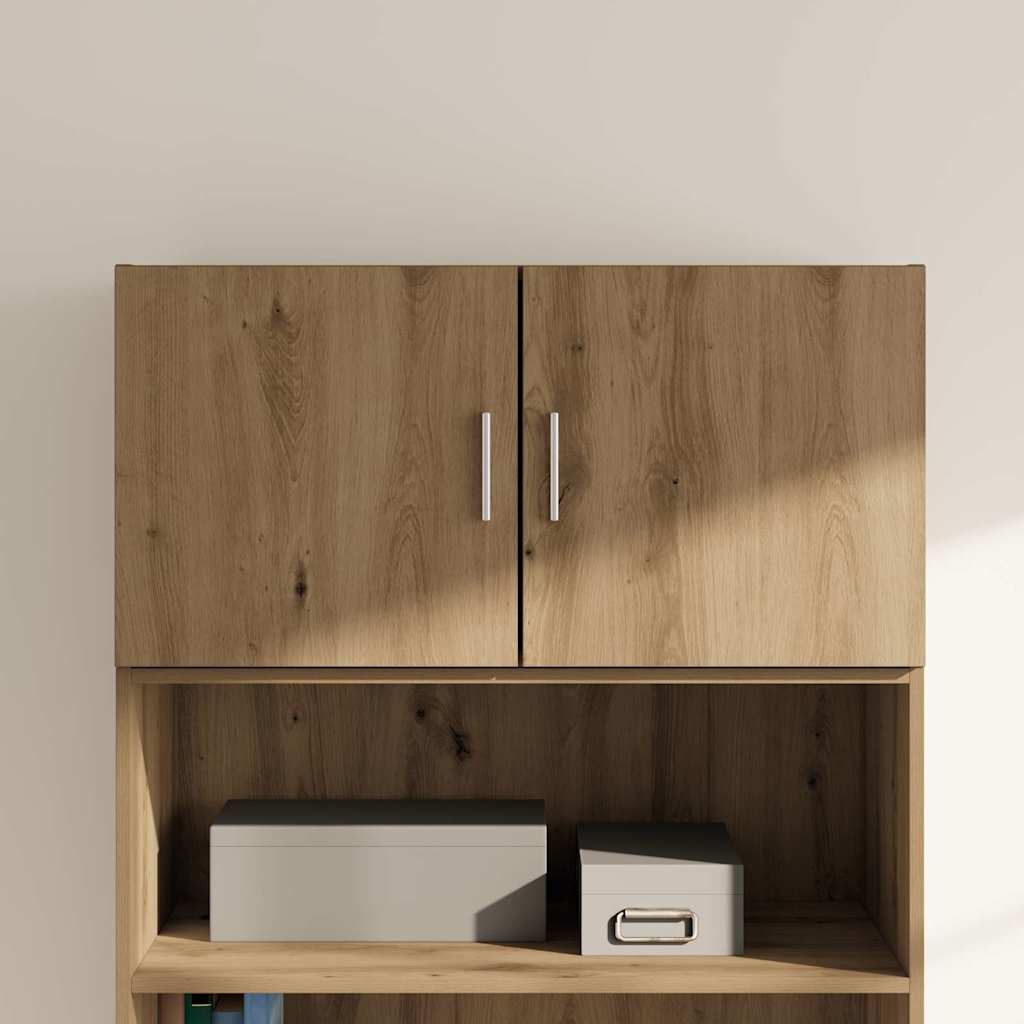 Veggskap artisan eik 80 x 42.5 x 40 cm Konstruert tre vidaXL