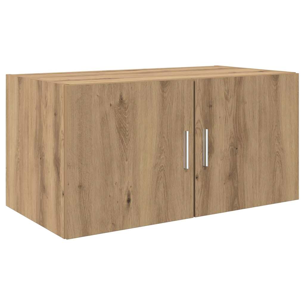 Veggskap artisan eik 80 x 42.5 x 40 cm Konstruert tre vidaXL