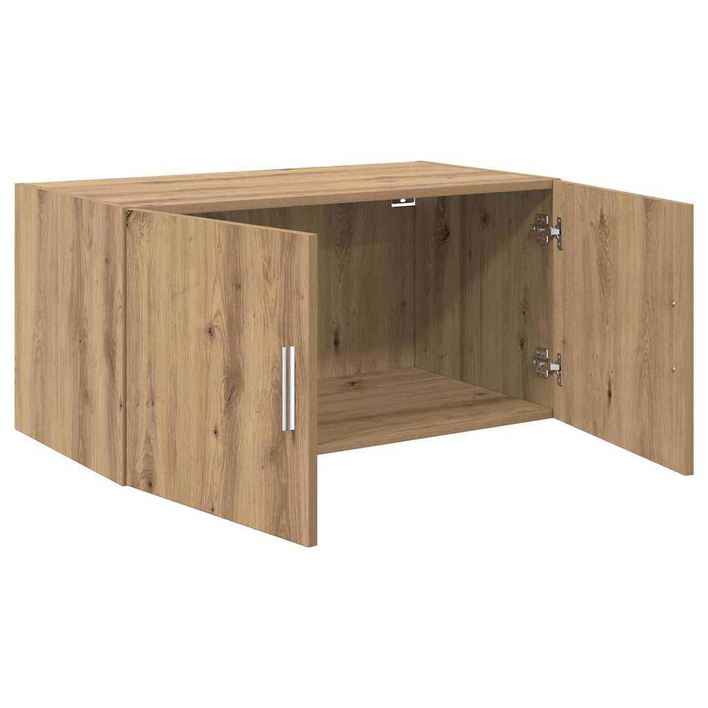 Veggskap artisan eik 80 x 42.5 x 40 cm Konstruert tre vidaXL