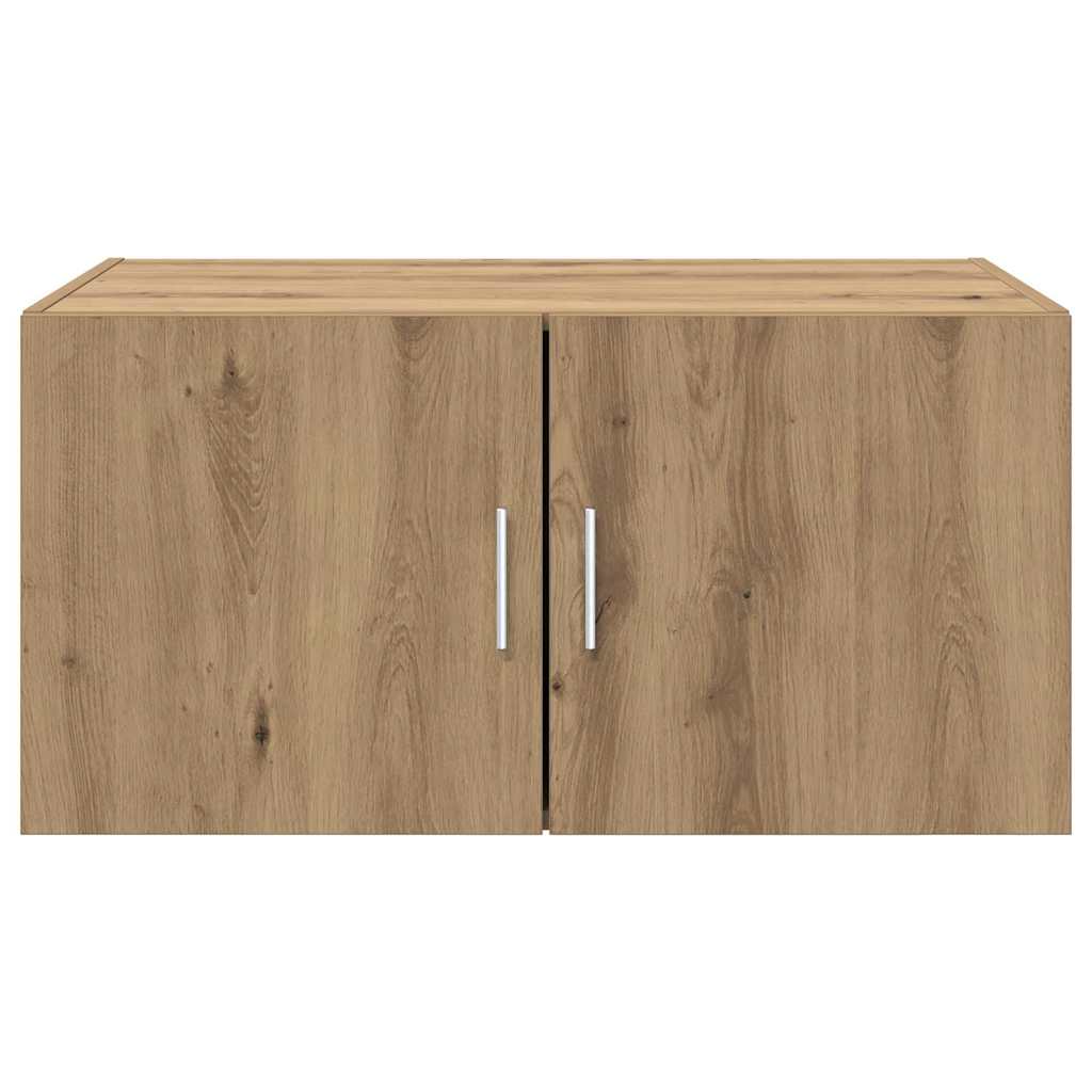 Veggskap artisan eik 80 x 42.5 x 40 cm Konstruert tre vidaXL