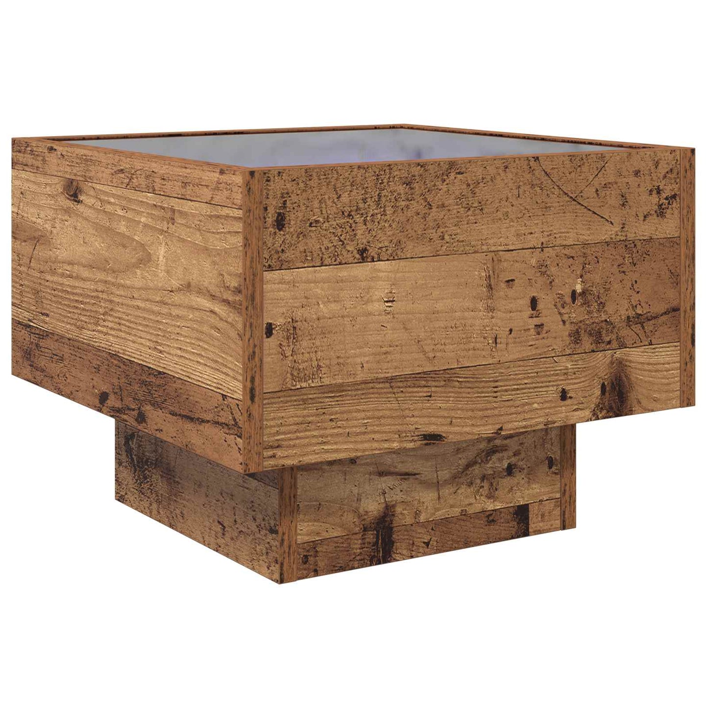 Kaffebord Gammelt tre 40 x 40 x 30 cm Konstruert tre