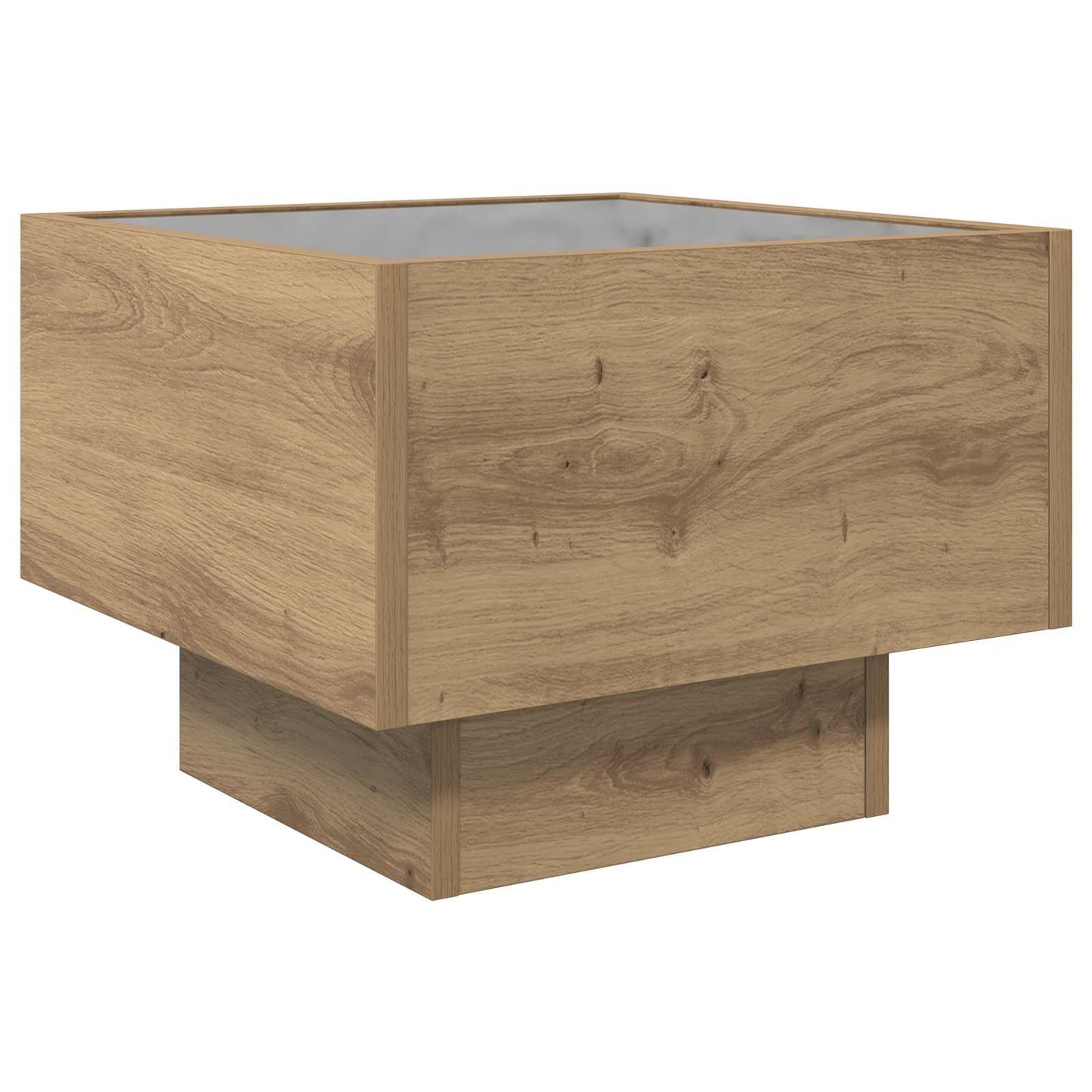 Kaffebord artisan eik 40 x 40 x 30 cm Konstruert tre
