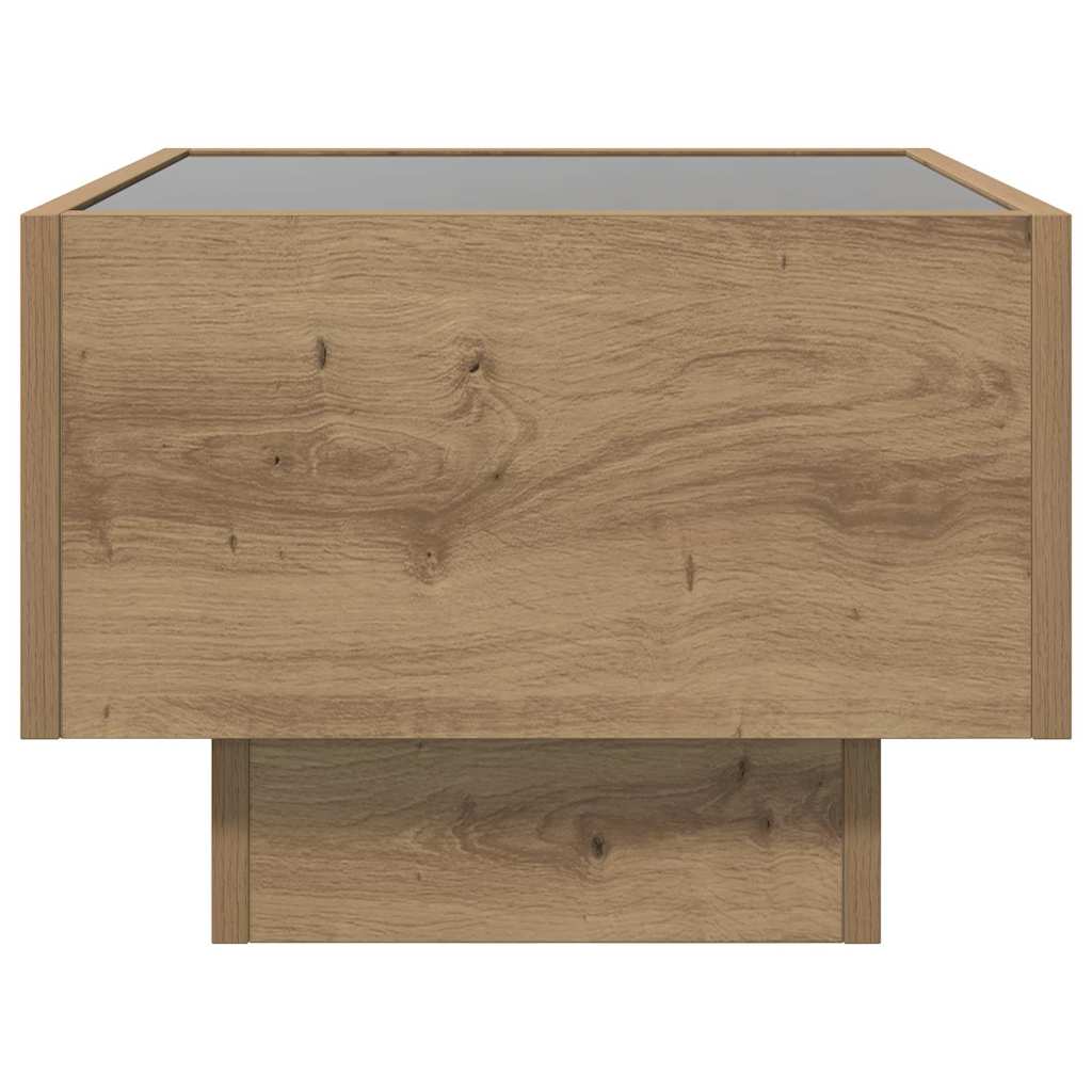 Kaffebord artisan eik 40 x 40 x 30 cm Konstruert tre