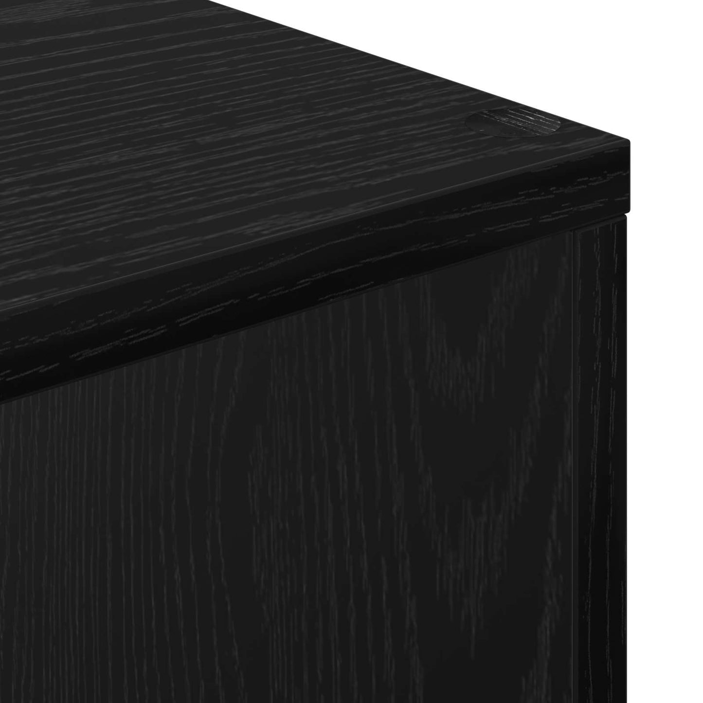 Bokskap Svart Eik 69,5 x 29 x 103,5 cm Konstruert tre
